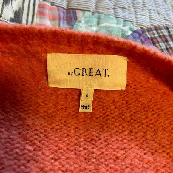 THE GREAT Cardigan Sweater Size 0. - Picture 3 of 6